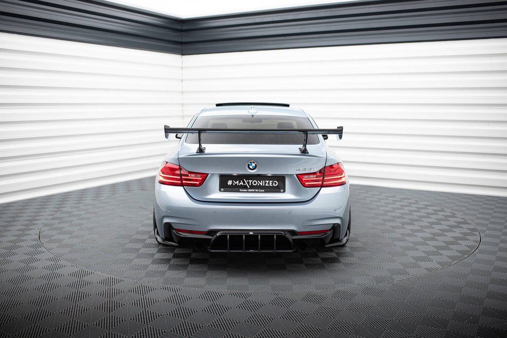 Karbonowy Spoiler Z Wewnętrznymi Wspornikami BMW 4 F32 / 4 F32 M-Pack Coupe 