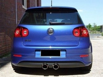 Dyfuzor Tylny Volkswagen Golf R32 Mk5 (2 otwory na wydech, wydech R32)