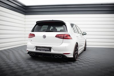 Dyfuzor Tylny i Splittery Tylne Boczne VW Golf 7 R Hatchback