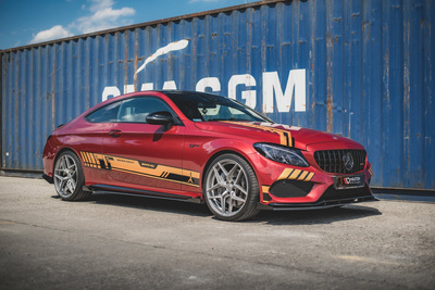 Dokładki progów Street Pro+ Flapsy Mercedes-AMG C43 / AMG-Line Coupe C205