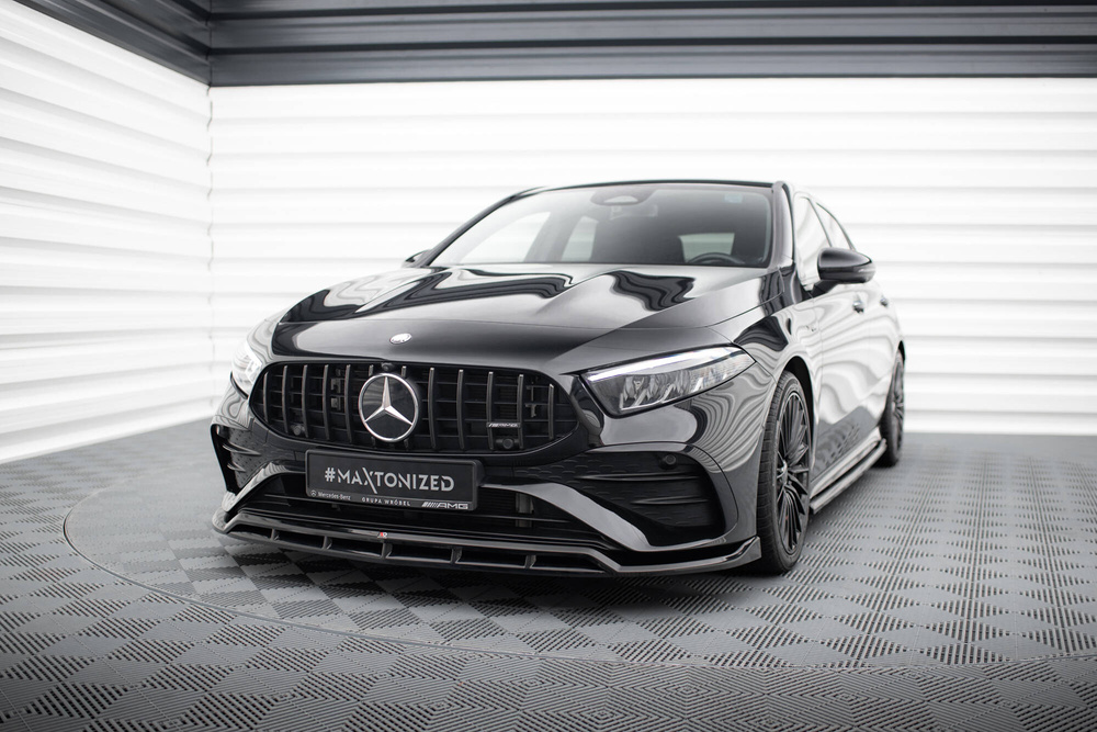 Splitter Przedni Mercedes-AMG A35 / A  AMG-Line W177 Facelift