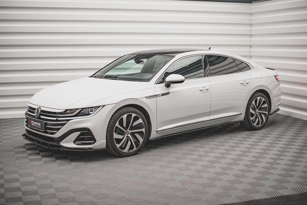 Zestaw Splitterów Volkswagen Arteon R-Line Sedan / Shooting Brake Mk1 Facelift