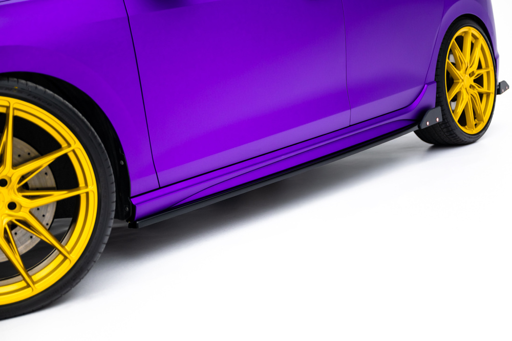 Dokładki Progów V.2 + Flaps Volkswagen Golf R Mk8 Facelift
