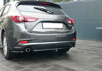 Splitter Tylny Mazda 3 BN (Mk3) Facelift (Z dyfuzorem)