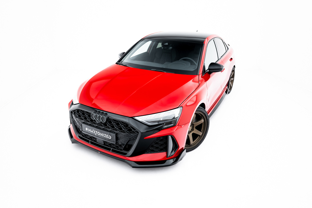 Splitter Przedni V.2 Audi RS3 Sedan 8Y Facelift