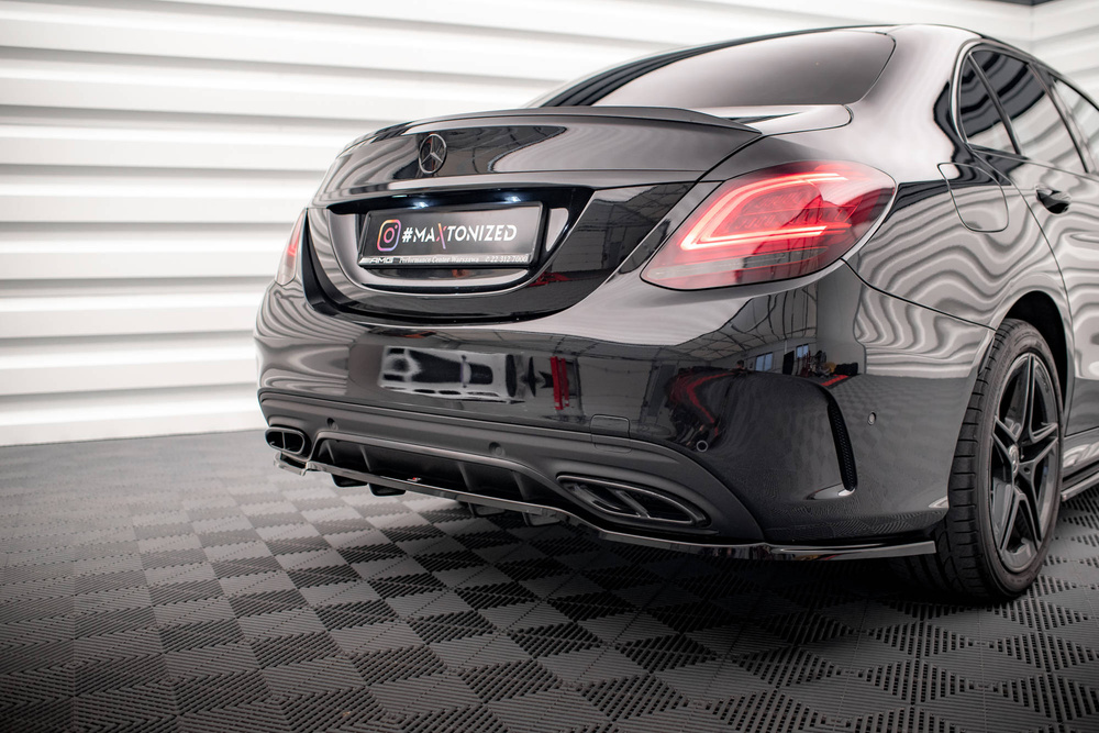 Zestaw Splitterów Mercedes-Benz C AMG-Line Sedan / Estate W205 Facelift / S205 Facelift