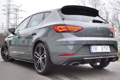 Dokładka Tylna V.1 Seat Leon Cupra Mk3 FL Hatchback