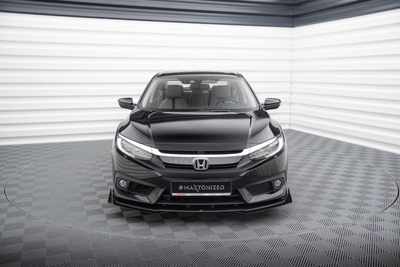 Splitter Przedni Street Pro + Flaps Honda Civic Sedan Mk10