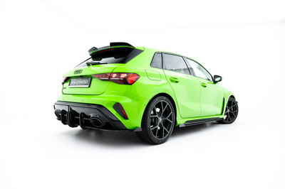Dyfuzor Tylny Street Pro + Flaps Audi RS3 Sportback 8Y Facelift