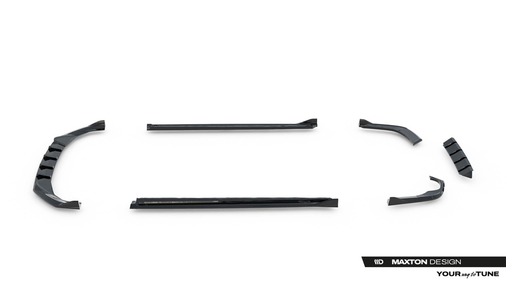 Zestaw Splitterów V.2 Skoda Superb Sportline Mk4