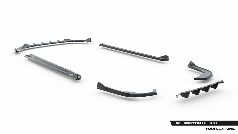 Zestaw Splitterów V.2 Skoda Superb Sportline Mk4