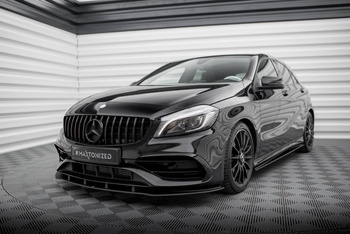Splitter Przedni Street Pro Mercedes-Benz A AMG-Line W176 Facelift