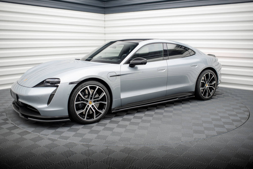 Dokładki Progów Porsche Taycan Sport Design / Taycan 4 Sport Design / Taycan 4S Design / Taycan GTS Sport Design Mk1 
