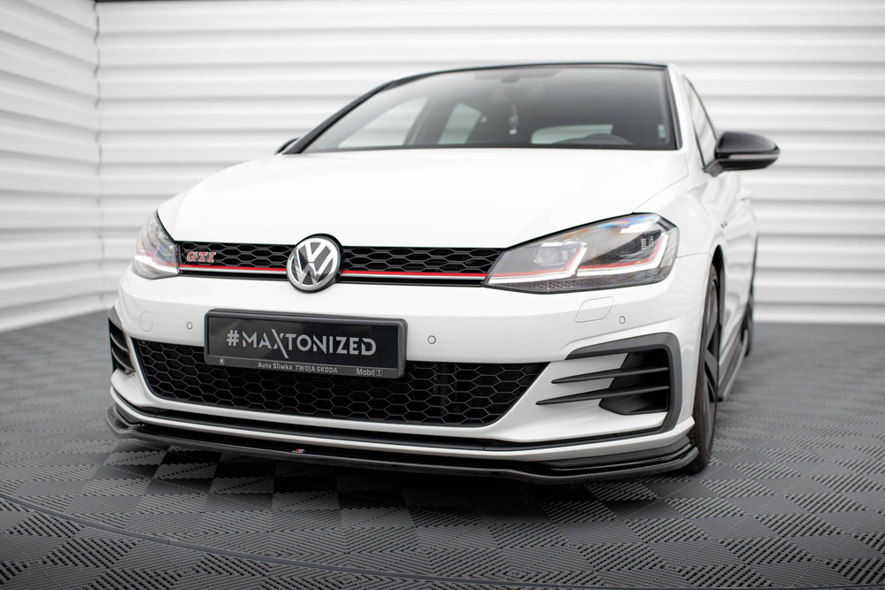 Splitter Przedni V.2 Volkswagen Golf GTI / GTD Mk7 Facelift