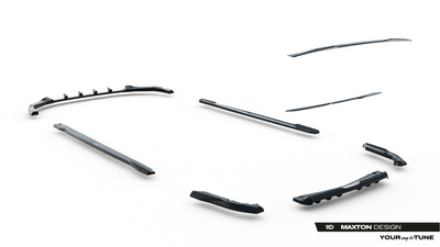 Zestaw Splitterów Subaru WRX STI Mk2