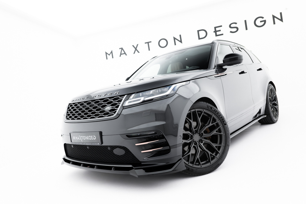 Zestaw Splitterów Land Rover Range Rover Velar R-Dynamic Mk1 (Zestaw nie jest kompatybilny z hakiem holowniczym)