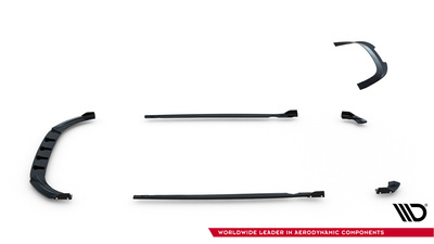 Zestaw Splitterów V.3 Volkswagen Golf R Hatchback Mk8 Facelift