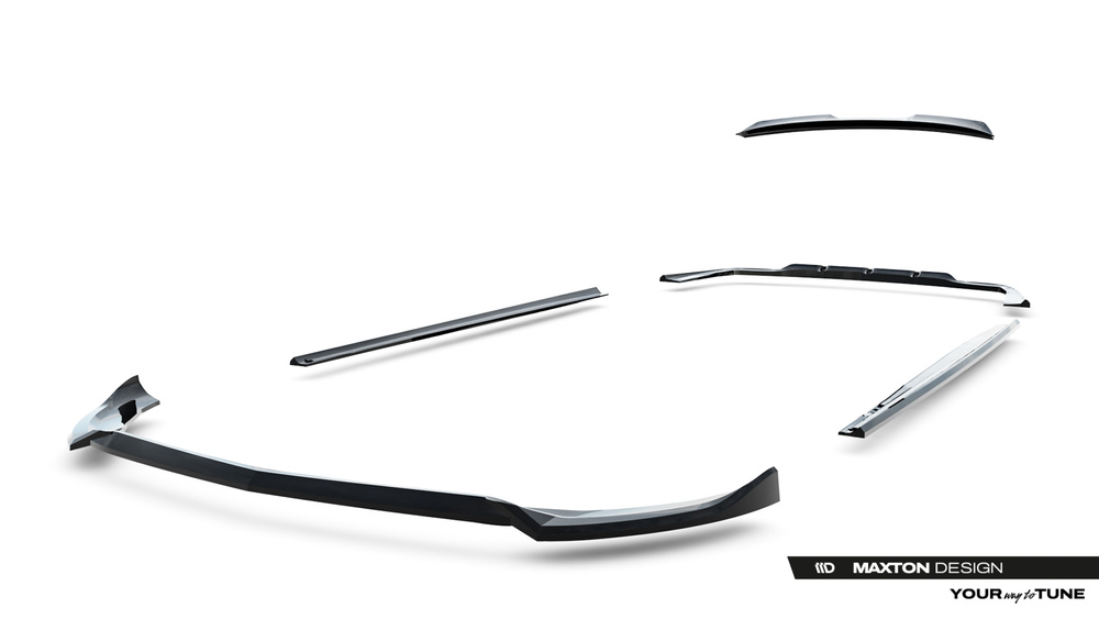 Zestaw Splitterów Mercedes-Benz S Coupe AMG-Line C217 Facelift 