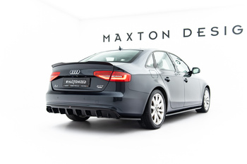 Dokładka Tylna Audi A4 B8 Facelift (Wersja z podwójnym wydechem z jednej strony)