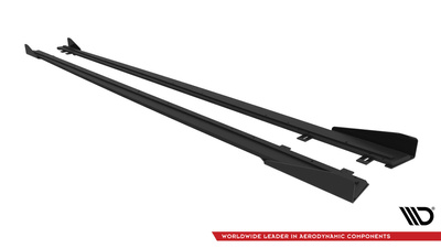 Dokładki progów Street Pro + Flaps BMW 4 Coupe / Gran Coupe / Cabrio M-Pack F32 / F36 / F33 