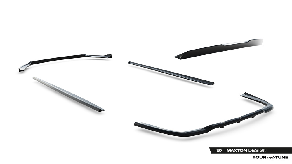 Zestaw Splitterów Mercedes-Benz S Coupe AMG-Line C217 Facelift 