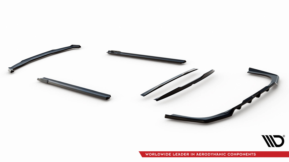 Zestaw Splitterów V.1 BMW 740d / 740i M-Pack G70