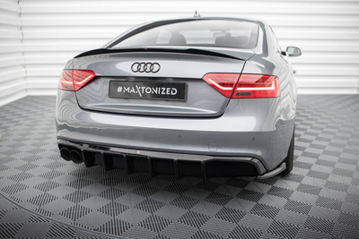 Dokładka Tylna Audi S5 / A5 S-Line 8T Facelift (Wersja z podwójnym wydechem z jednej strony)