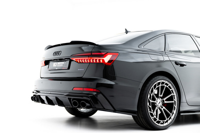Dokładka Tylna + Atrapa Wydechu Audi A6 S-Line / S6 C8 / C8 Facelift