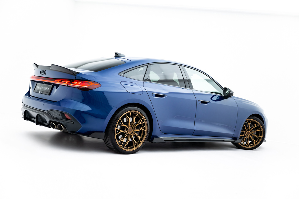 Dokładki progów Street Pro + Flaps Audi A5 S-Line / S5 Sedan / Avant B10