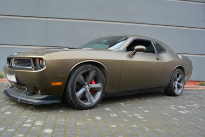 SPLITTER PRZEDNI HYBRYDOWY V.1 DODGE CHALLENGER MK3. PHASE-I SRT8 COUPE