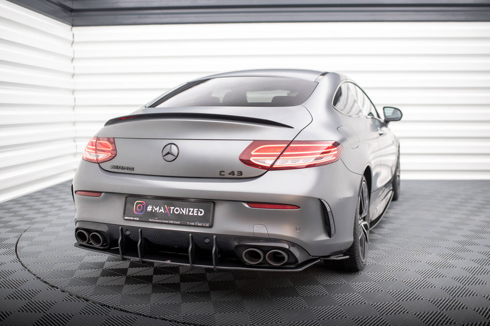 Dyfuzor Tylny Street Pro Mercedes-AMG C43 Coupe / Cabrio C205  Facelift / A205 Facelift