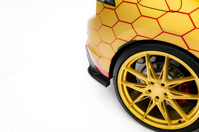Zestaw Splitterów V.2 Volkswagen Golf GTI Clubsport Mk8 Facelift