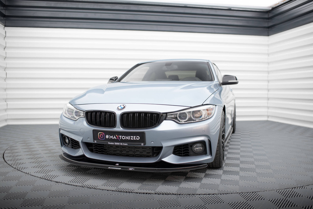 Splitter Przedni Hybrydowy BMW 4 Coupe / Gran Coupe / Cabrio M-Pack F32 / F36 / F33