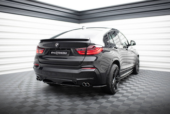 Splitter Tylny BMW X4 M-Pack (Z dyfuzorem)