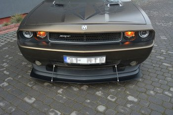 SPLITTER PRZEDNI HYBRYDOWY V.1 DODGE CHALLENGER MK3. PHASE-I SRT8 COUPE
