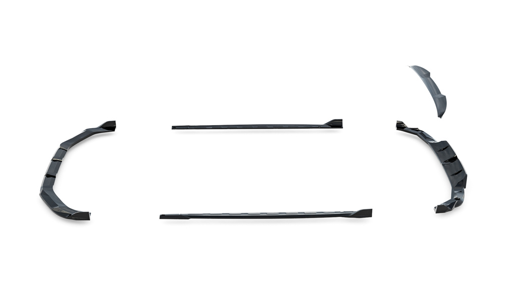 Zestaw Splitterów V.2 Audi RS3 Sportback 8Y Facelift