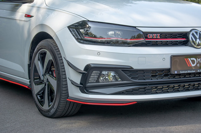Canards(owiewki przedniego zderzaka) Volkswagen Polo GTI Mk6