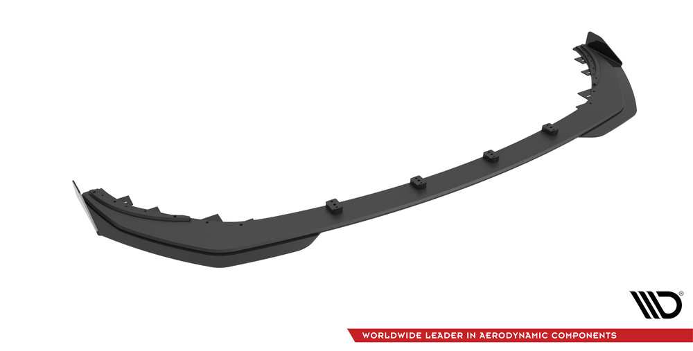 Splitter Przedni Street Pro + Flaps Mercedes-AMG C43 Coupe / Cabrio C205  Facelift / A205 Facelift
