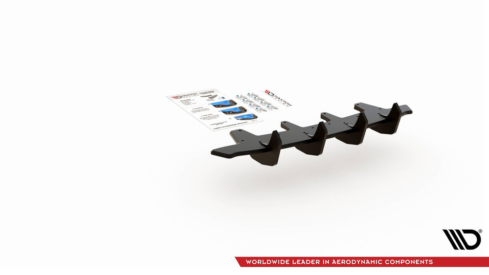 Dyfuzor Tylny Street Pro Mercedes-AMG C43 Coupe C205