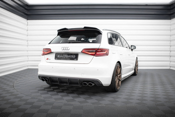 Dyfuzor Tylny Street Pro Audi S3 Sportback / Hatchback 8V
