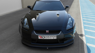 SPLITTER PRZEDNI V.2 NISSAN GT-R PRZEDLIFT COUPE (R35-SERIES)