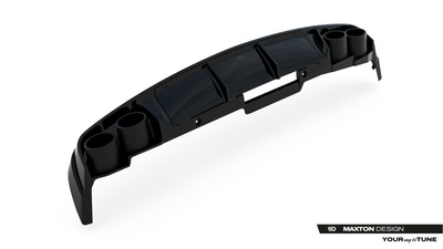 Dokładka Tylna + Atrapa Wydechu Audi A6 Sedan / Avant C8 / C8 Facelift