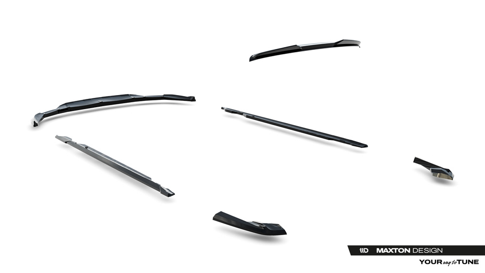 Zestaw Splitterów Porsche Taycan Cross Turismo 4S