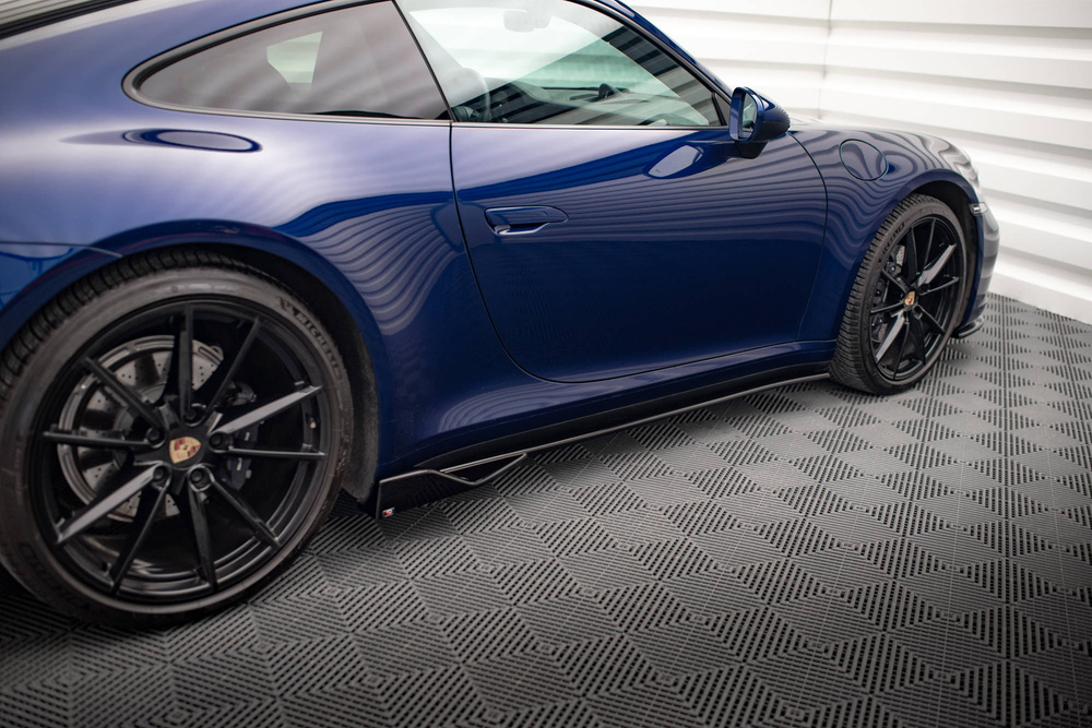 Dokładki Progów V.2 Porsche 911 Carrera Aero / Carrera GTS 992