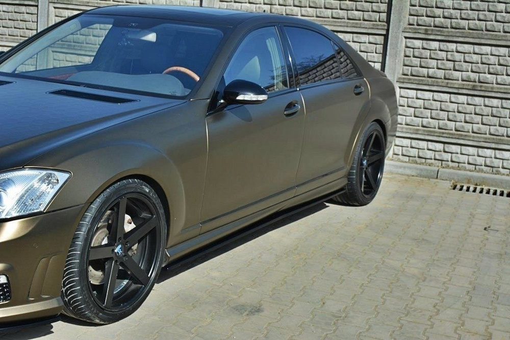 Dokładki Progów Mercedes S-Class W221 AMG LWB