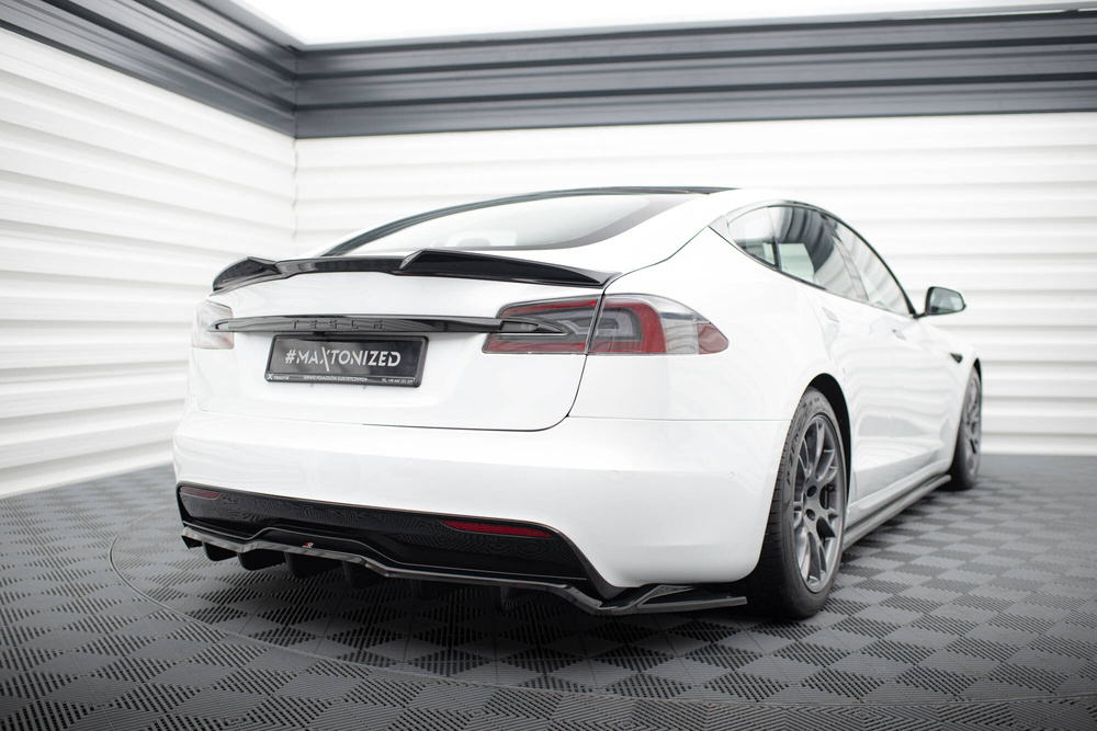 Zestaw Splitterów Tesla Model S Plaid Mk1 Facelift