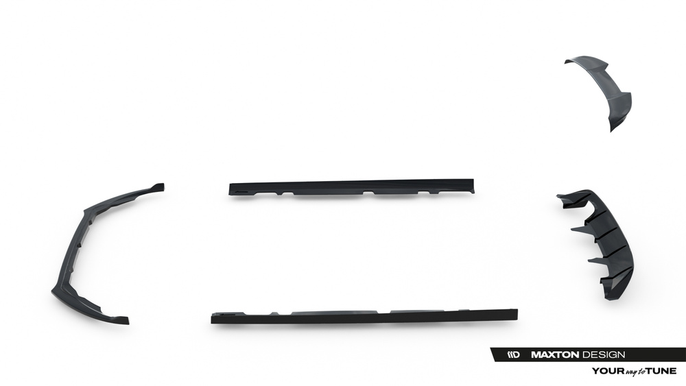 Zestaw Splitterów V.1 Ford Fiesta ST Mk8 Facelift