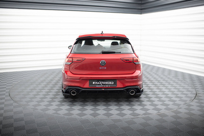 Dokładka Tylna + Atrapa Wydechu Volkswagen Golf GTE / R-Line Mk8 / Mk8 Facelift