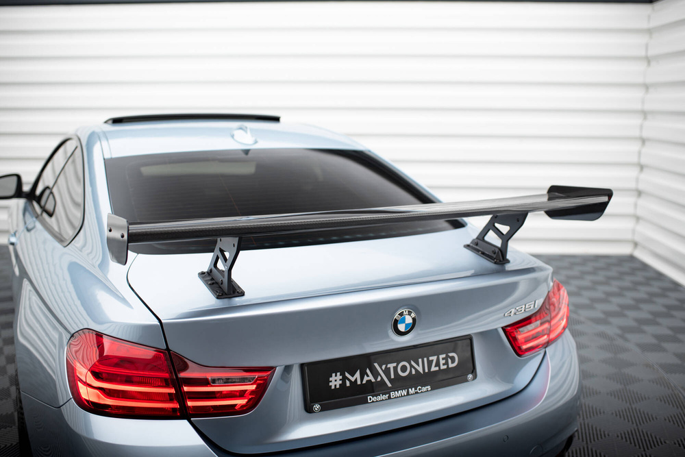 Karbonowy Spoiler Z Wewnętrznymi Wspornikami BMW 4 F32 / 4 F32 M-Pack Coupe 