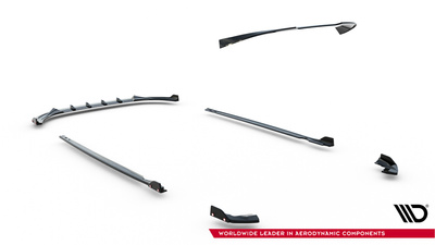 Zestaw Splitterów V.3 Volkswagen Golf R Hatchback Mk8 Facelift